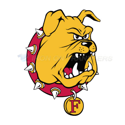 Ferris State Bulldogs Logo T-shirts Iron On Transfers N4360 - Click Image to Close